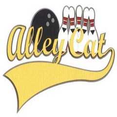 Alley cat bowling laser die cut
