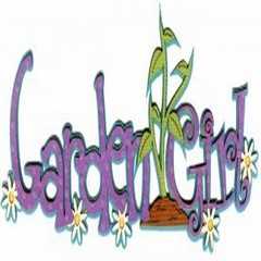 Garden girl laser die cut