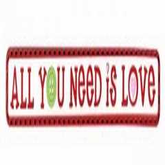 All you need is love laser die cut border