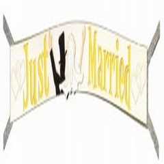 Just married border laser die cut