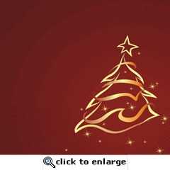 Christmas red tree corner Christmas red tree corner