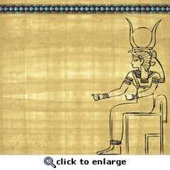 Pharaoh's tomb-hathor