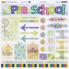 Pre school academics cs stickers