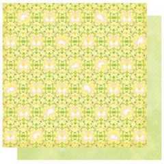 Easter garden bunnies glitter