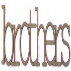 Brothers chipboard laser die cut Brothers chipboard laser die cut