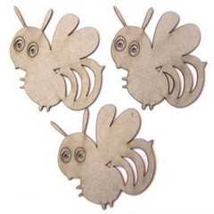 Bumblebee chipboard laser die cuts Bumblebee chipboard laser die cuts