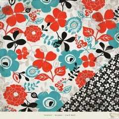 Authentique celebrate enjoyment double sided paper