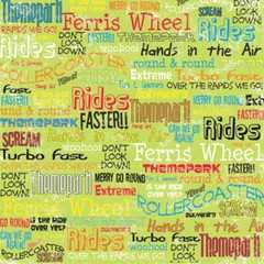 Themepark words