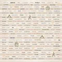 Clubs and groups scrapbook paper