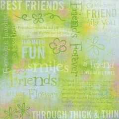 Friends collage