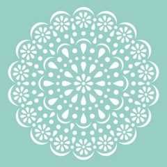 Kaiser craft 12"x12" template doily Kaiser craft 12"x12" template doily